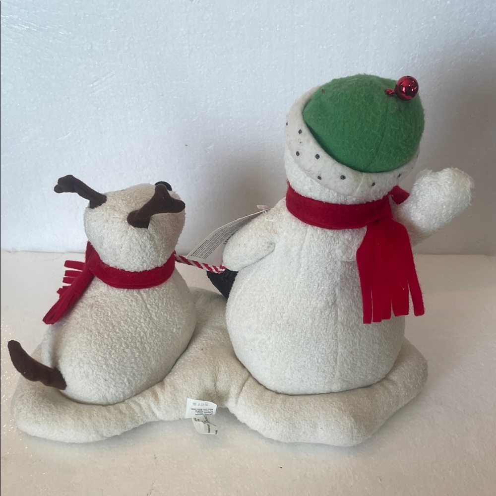 Y2K Hallmark jingle pals Snowman snow what fun dance sing bark jingle bells new - Picture 5 of 11